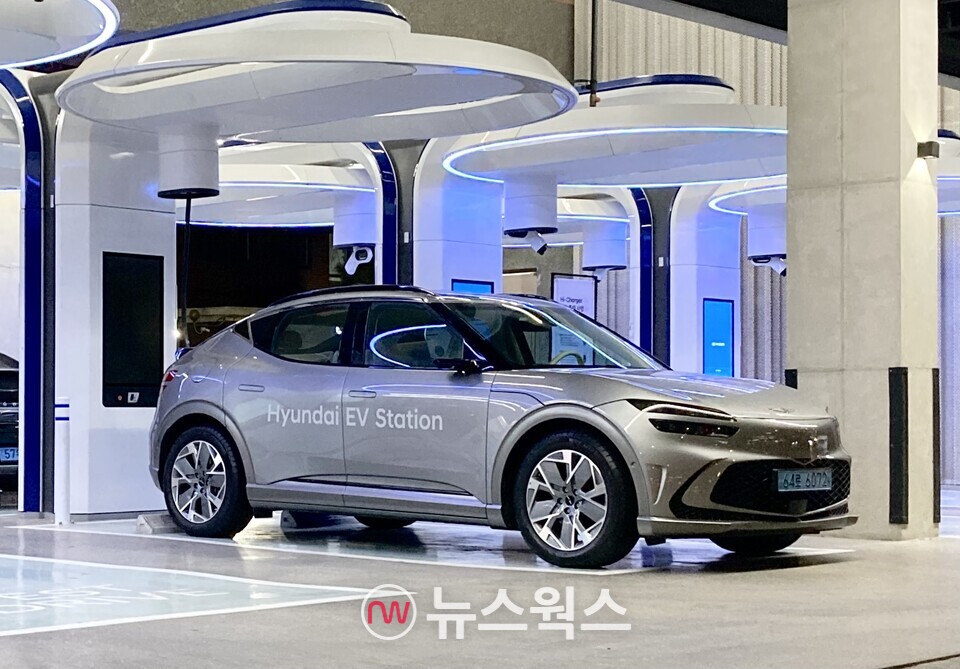 현대 EV 스테이션. (사진=정은지 기자)