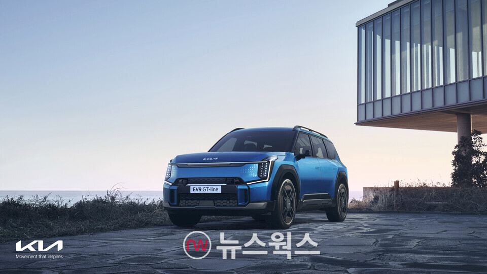 기아의 전용 플래그십 SUV전기차 'EV9 GT line'. (사진제공=기아)