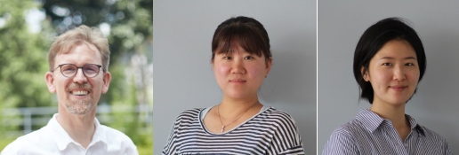 악셀 팀머만(왼쪽부터) 연구단장, 윤경숙 연구위원, 김현아 학생연구원 (사진제공=IBS)