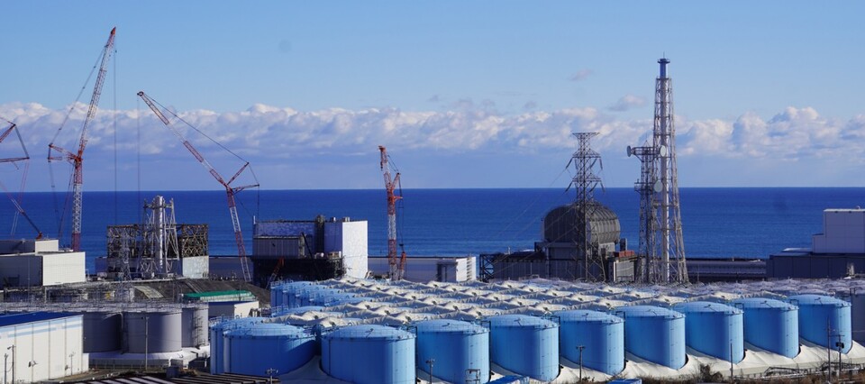후쿠시마 원전내 오염수 탱크. (사진=도쿄전력 홈페이지 캡처)