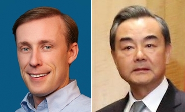 제이크 설리번(왼쪽) 미국 백악관 국가안보보좌관과 왕이 중국 공산당 중앙정치국 위원. (사진=제이크 설리번·왕이 SNS 캡처)