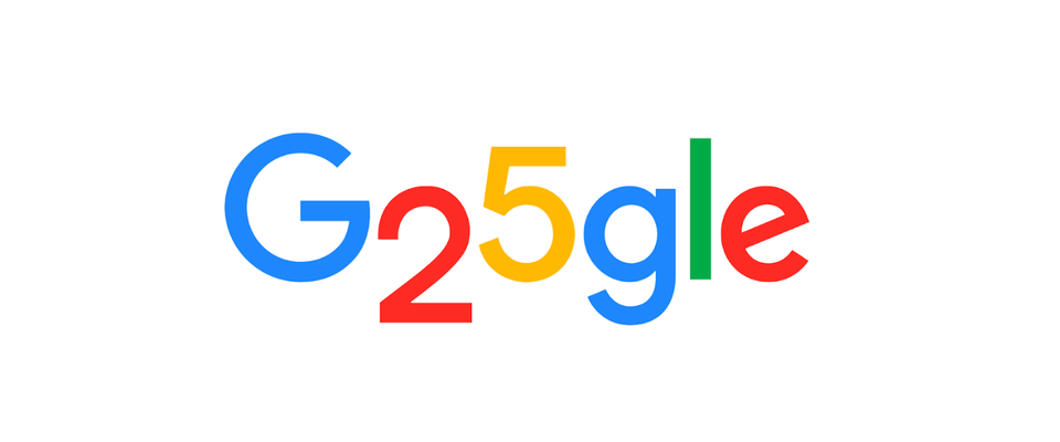구글 25주년 기념 두들(사진제공=구글코리아)