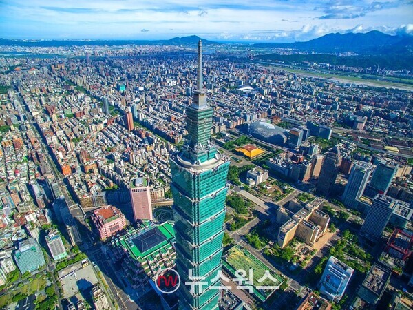 대만 최고층 빌딩 '타이페이101' 모습. (사진제공=타이페이101)