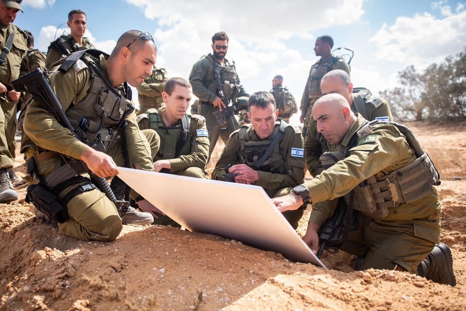 이스라엘군이 훈련하고 있다. (출처=IDF페이스북)