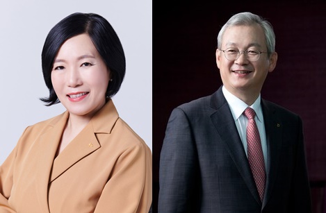박정림(왼쪽부터) KB증권 대표와 정영채 NH투자증권 대표. (사진제공=각사)