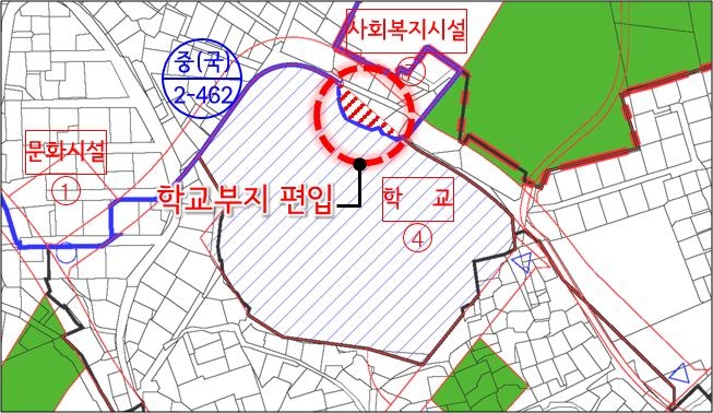 수색 13재정비촉진구역 도시계획 시설 결정도 (지도제공=서울시)