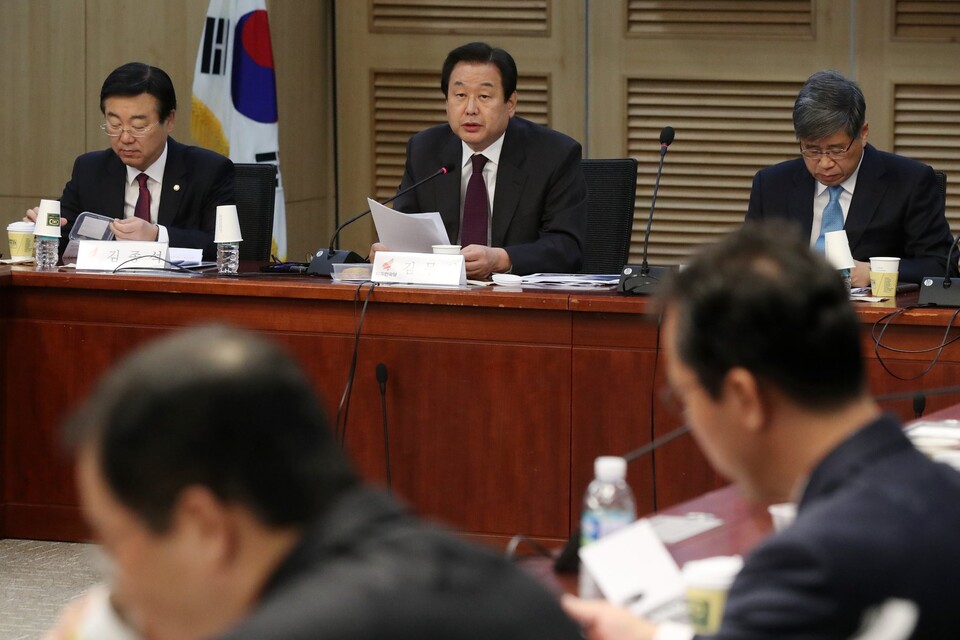 김무성(앞줄 왼쪽 두 번째) 새누리당 전 대표. (출처=김무성 전 대표 페이스북)