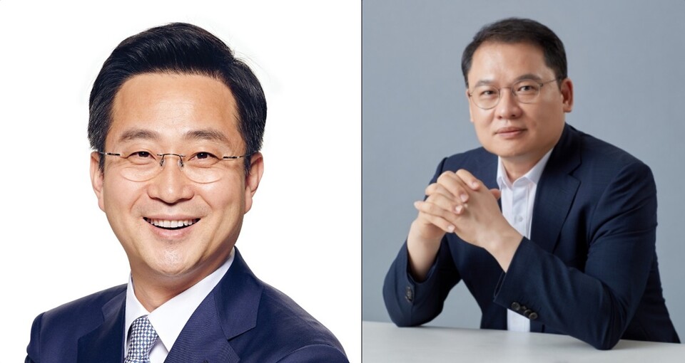 박성준(왼쪽) 민주당 대변인 vs. 강신업 변호사. (출처=페이스북)