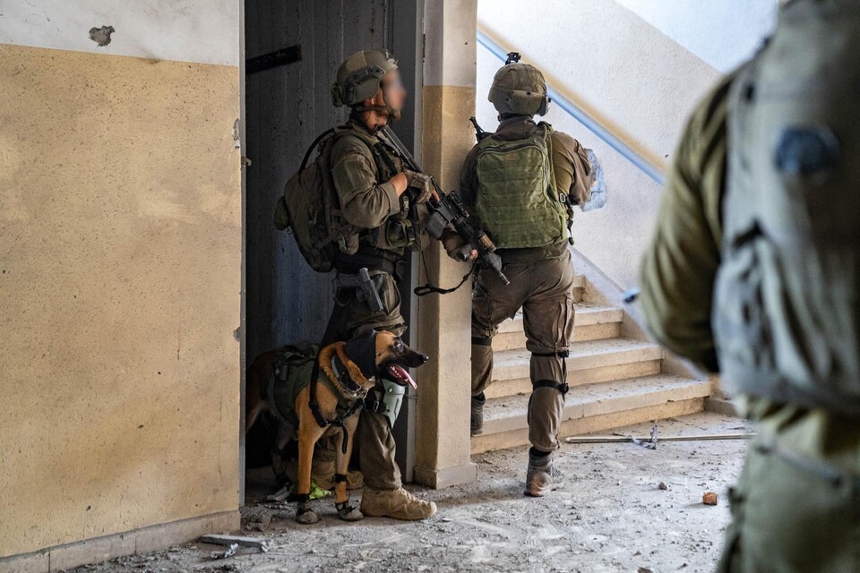 하마스와 교전 중인 이스라엘군. (출처=IDF 페이스북)