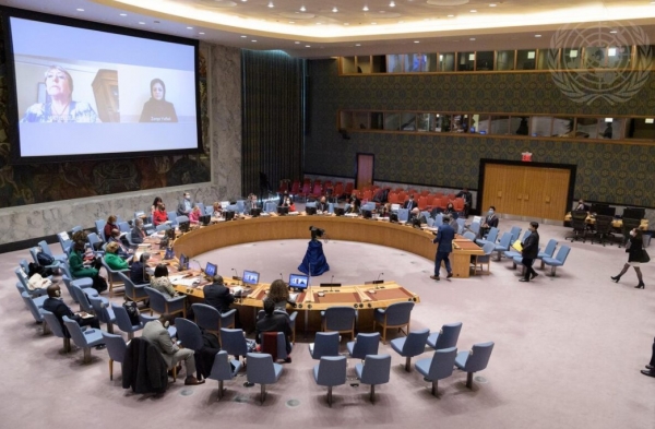 유엔 안전보장이사회가 회의를 열고 있다. (출처=유엔 안전보장이사회 홈페이지)