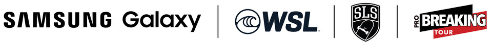​월드서프리그·스트리트 리그 스케이트보딩·프로 브레이킹 투어(PBT) 로고. (사진제공=삼성전자)​
