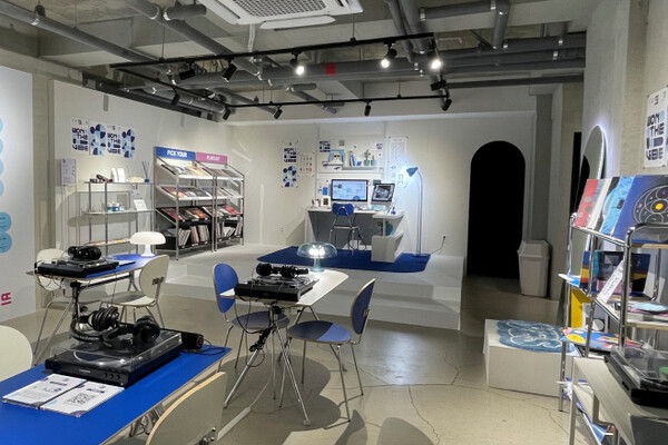 우리은행이 지난해 7월 합정역 인근에서 운영한 'WON THE VIBE 합정' 내부 모습. (사진제공=우리은행)