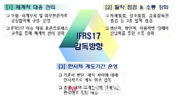 IFRS17 감독 방향 및 주요 추진 과제. (표제공=금융위원회)