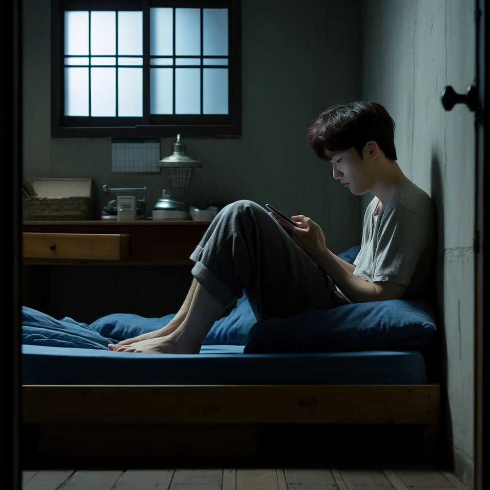 은둔형 외톨이는 대부분의 시간을 모바일 활동으로 소비한다. (출처=챗GPT)