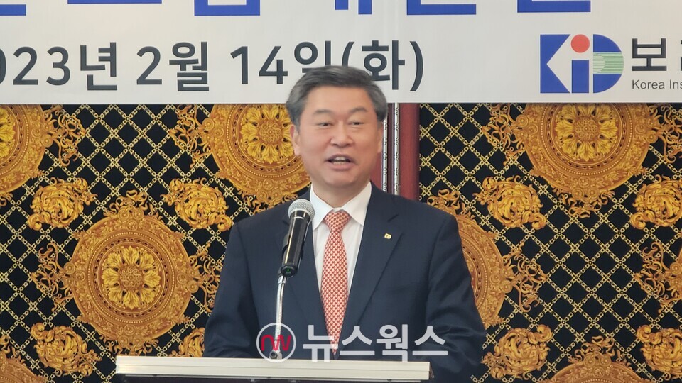 허창언 보험개발원장. (사진=이한익 기자)