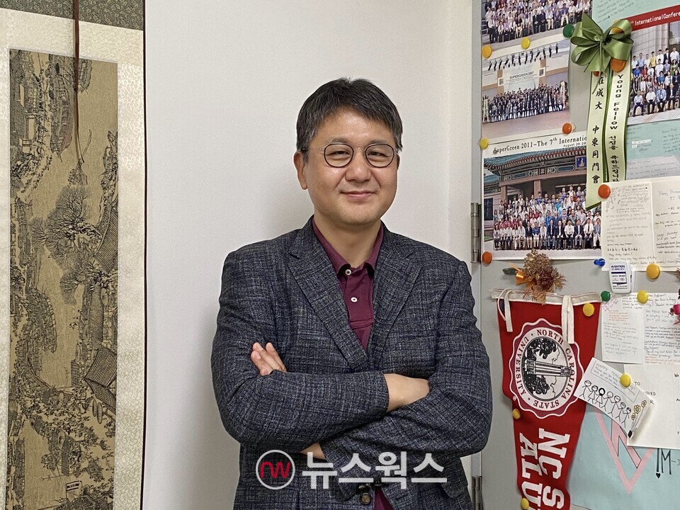 김재훈 성균관대 기계공학부 교수. (사진=정민서 기자)