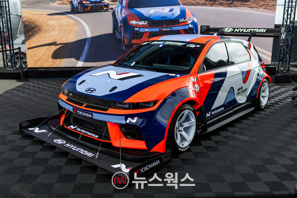 2024 뉘르부르크링 24시에서 공개된 '아이오닉 5 N TA Spec.'. (사진제공=현대차)