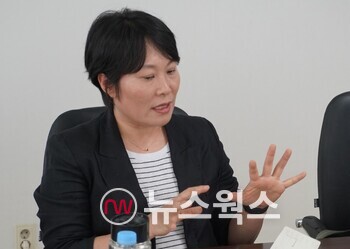 백희정 광주광역시 은둔외톨이지원센터 사무국장. (사진=백종훈 기자)