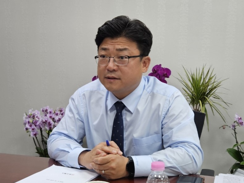 강명구 의원은 22대 국회에서 지역정치 경험과 중앙정치 경험을 살려 ‘즉시, 반드시, 될 때까지’ 해내고 마는 의정활동을 보여드리겠다고 약속했다. (사진=이한익 기자)