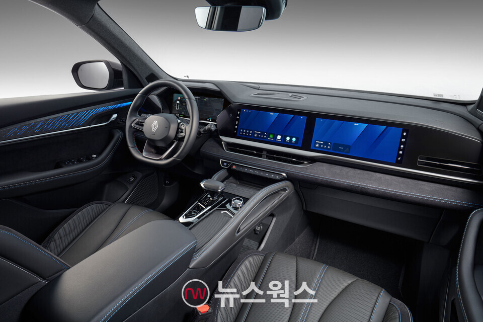 뉴 르노 그랑 콜레오스 에스프리 알핀 03의 내부 모습. (사진제공=르노코리아)