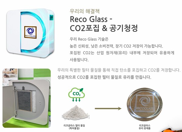 AC바이오드는 이산화탄소를 포집해 이를 유리 제조에 활용한다. (사진제공=경기창조경제혁신센터)