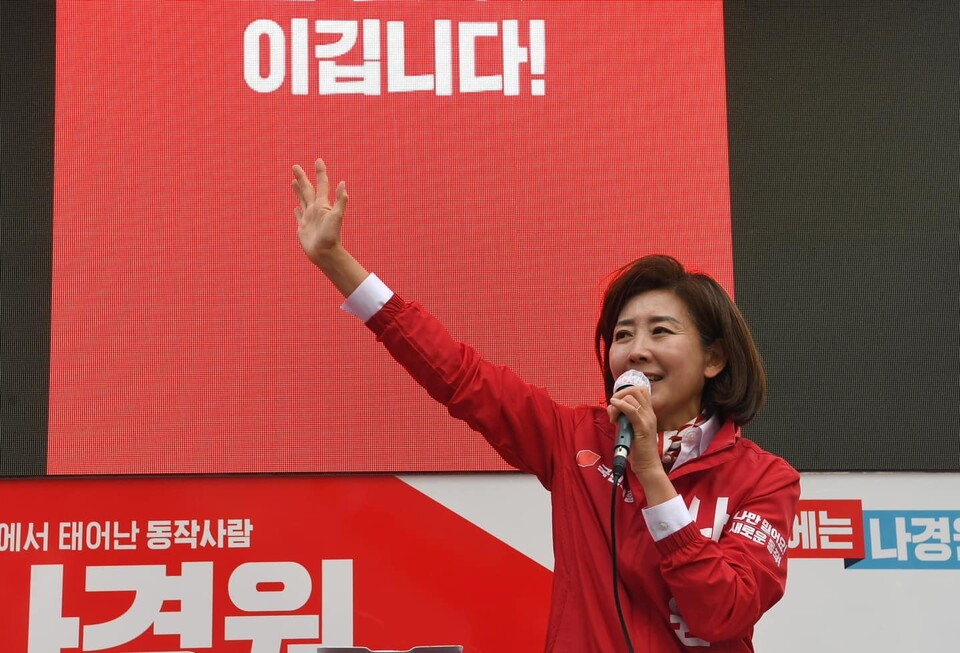 나경원 국민의힘 서울 동작을 당선인. (출처=나경원 당선인 페이스북)