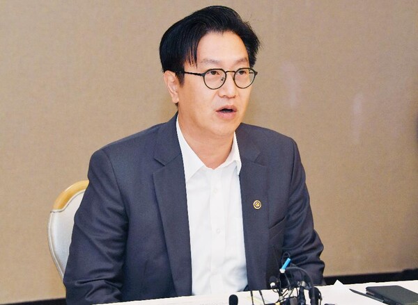 김범석 기획재정부 차관이 지난 7월 29일 정부서울청사에서 열린 '위메프, 티몬 판매대금 미정산 관련 관계부처 TF 2차 회의'를 주재하고 있다. (사진제공=기획재정부)