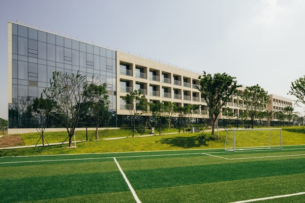 인천광역시 서구 청라동에 위치한 '하나글로벌캠퍼스'. (사진제공=하나은행)