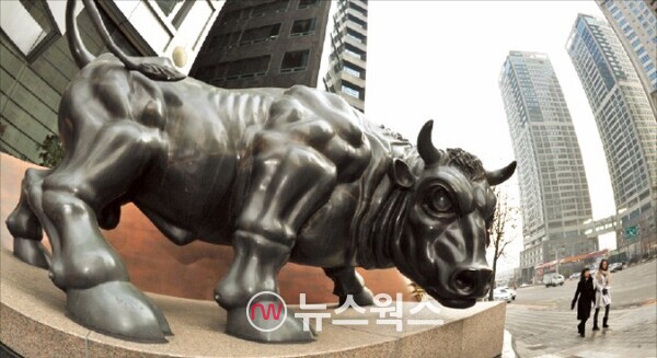 금융투자협회 황소상. (사진제공=금융투자협회)