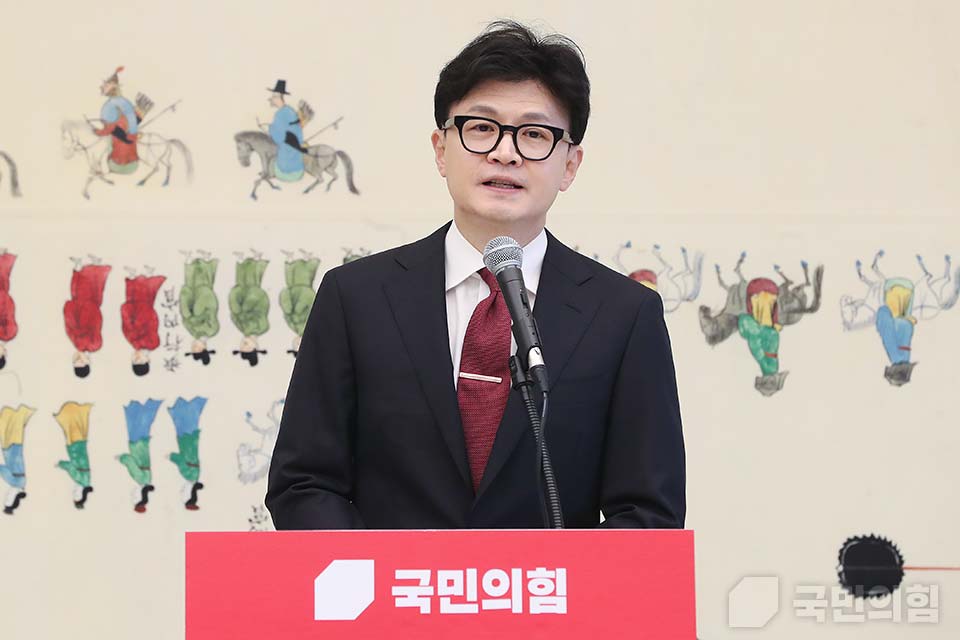 한동훈 국민의힘 대표가 지난 1일 국회에서 열린 '국민의힘-더불어민주당 당 대표 회담'에서 발언하고 있다. (사진제공=국민의힘)