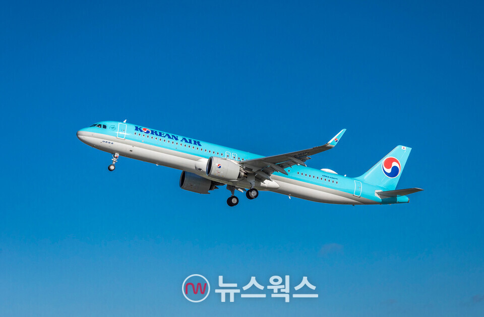 대한항공 'A321네오' 항공기. (사진제공=대한항공)