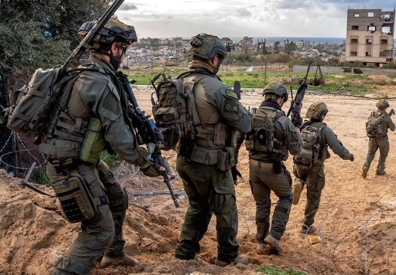 이스라엘군이 전장에 진입하고 있다. (출처=IDF 페이스북)