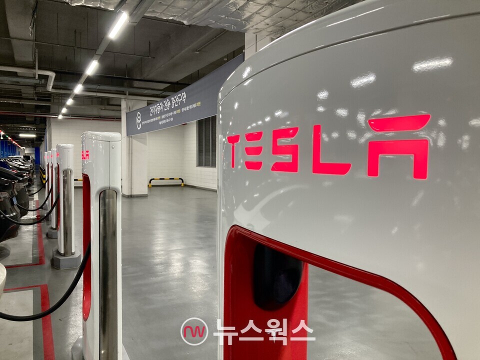 테슬라 슈퍼차저. (사진=뉴스웍스DB)