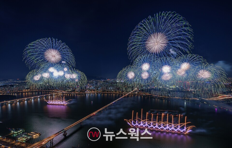서울세계불꽃축제 2024. (사진제공=한화)