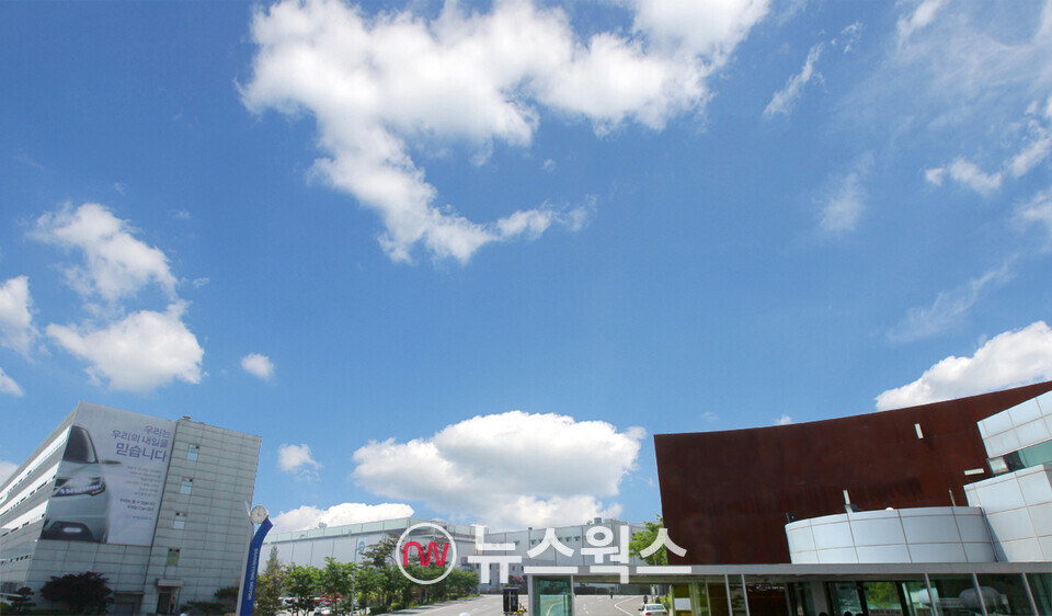 KG모빌리티 평택공장 전경. (사진제공=KG모빌리티)