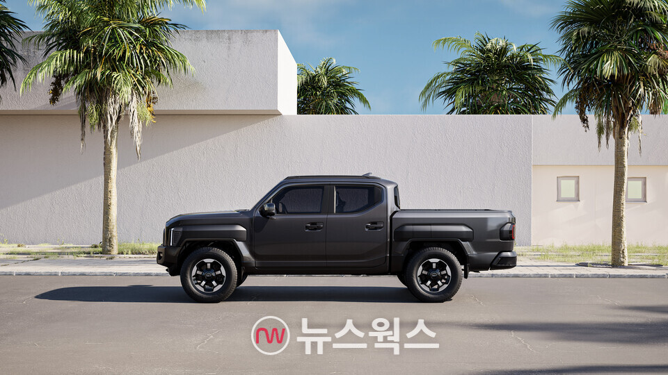 기아의 첫 픽업트럭 '더 기아 타스만'. (사진제공=기아)