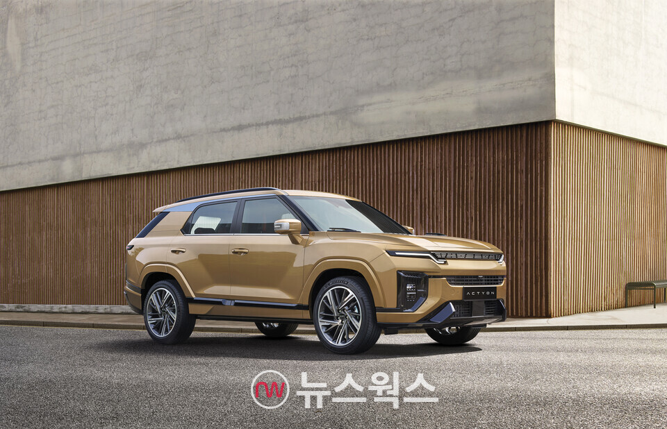 KGM 도심형 스포츠유틸리티차(SUV) '액티언'. (사진제공=KGM)