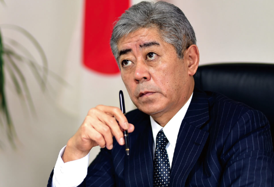 이와야 다케시 일본 외무상. (출처=이와야 다케시 공식 홈페이지)