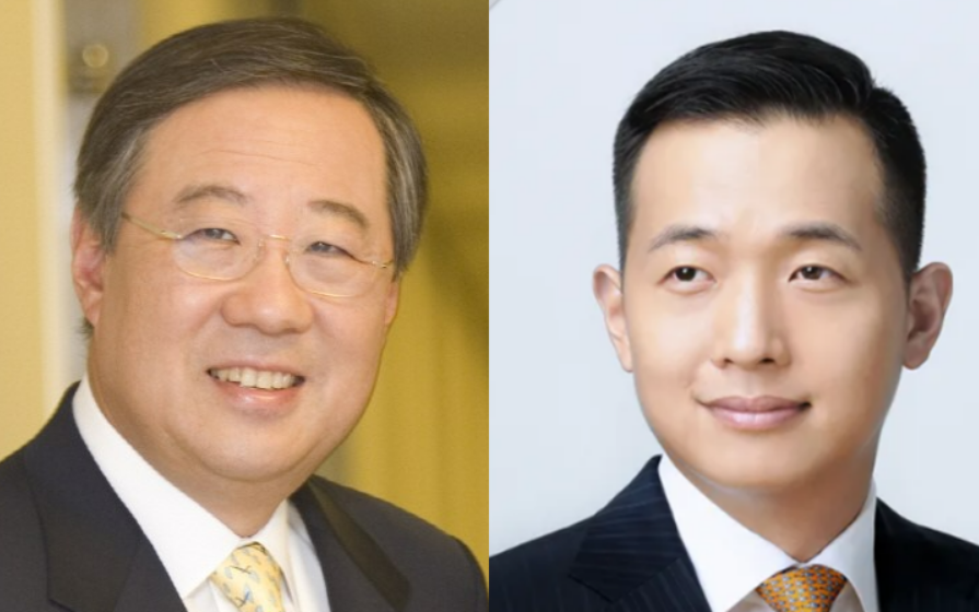 (왼쪽부터) 류진 풍산그룹 회장, 김동관 한화그룹 부회장. (사진제공=각 사)