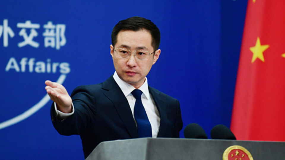 린젠 중국 외교부 대변인 (사진제공=중국 외교부)