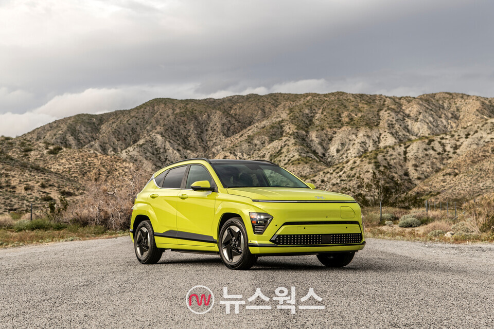 '전동화 SUV' 부문에서 최고 잔존가치 모델로 선정된 현대차 코나 일렉트릭. (사진제공=현대차그룹)