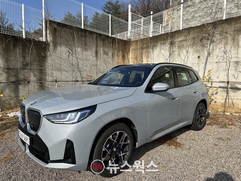 BMW '뉴 X3 20 xDrive'. (사진=정현준 기자)