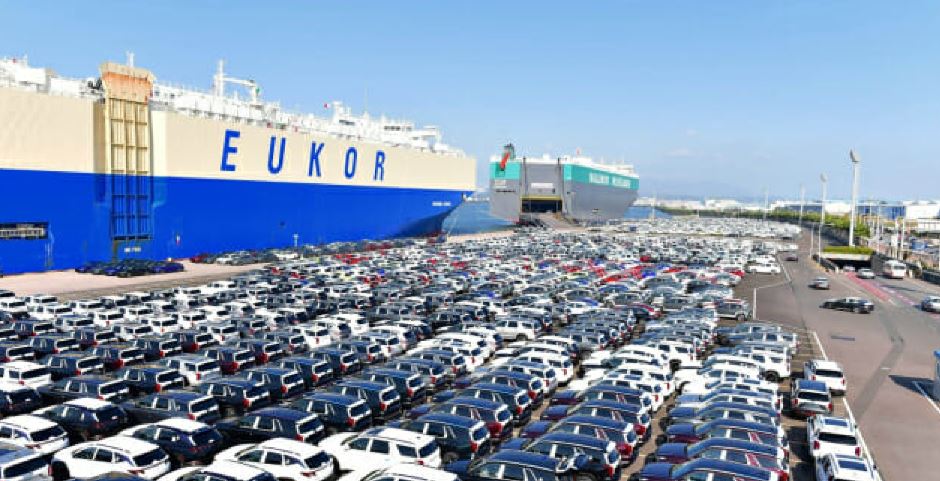 현대자동차 울산공장 전용 수출 부두 (사진제공=현대차)