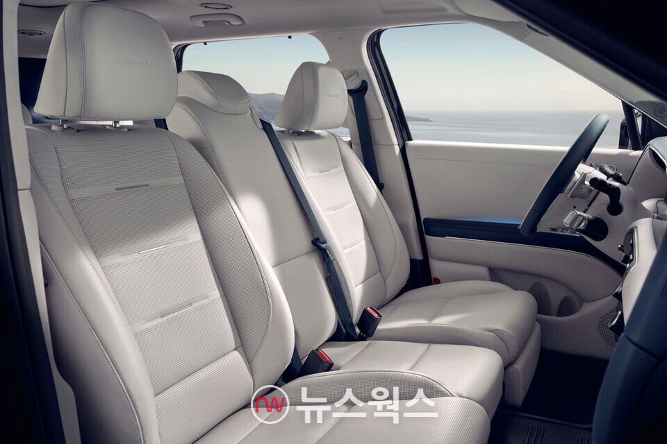 '디 올 뉴 팰리세이드' 9인승 내장. (사진제공=현대차)