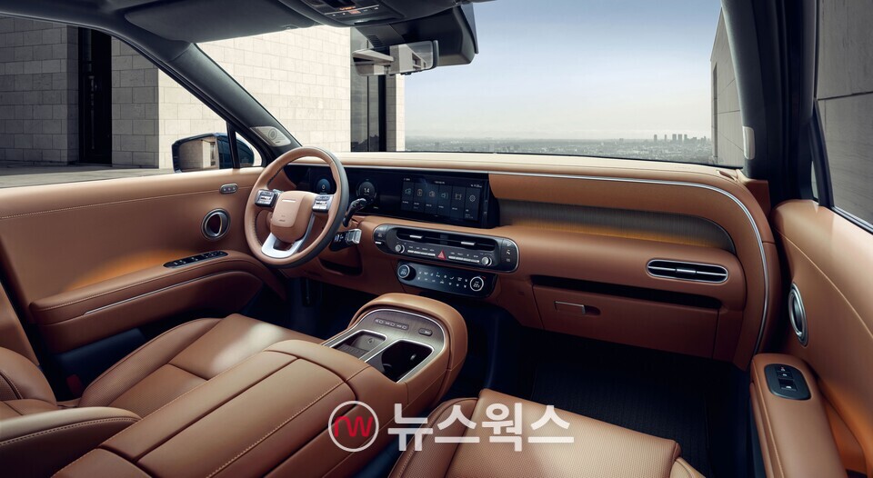 '디 올 뉴 팰리세이드' 7인승 내장. (사진제공=현대차)