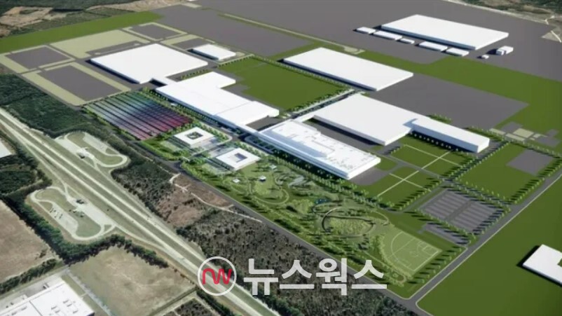현대자동차그룹의 미 조지아주 전기차 공장인 ‘현대차그룹 메타플랜트 아메리카(HMGMA)’ 조감도. (자료제공=현대차그룹)