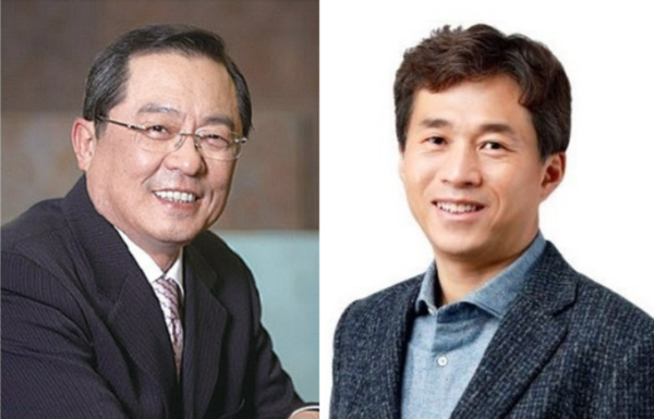 구자열(왼쪽) LS 의장과 곽노정 SK하이닉스 대표이사 사장. (사진제공=각사)