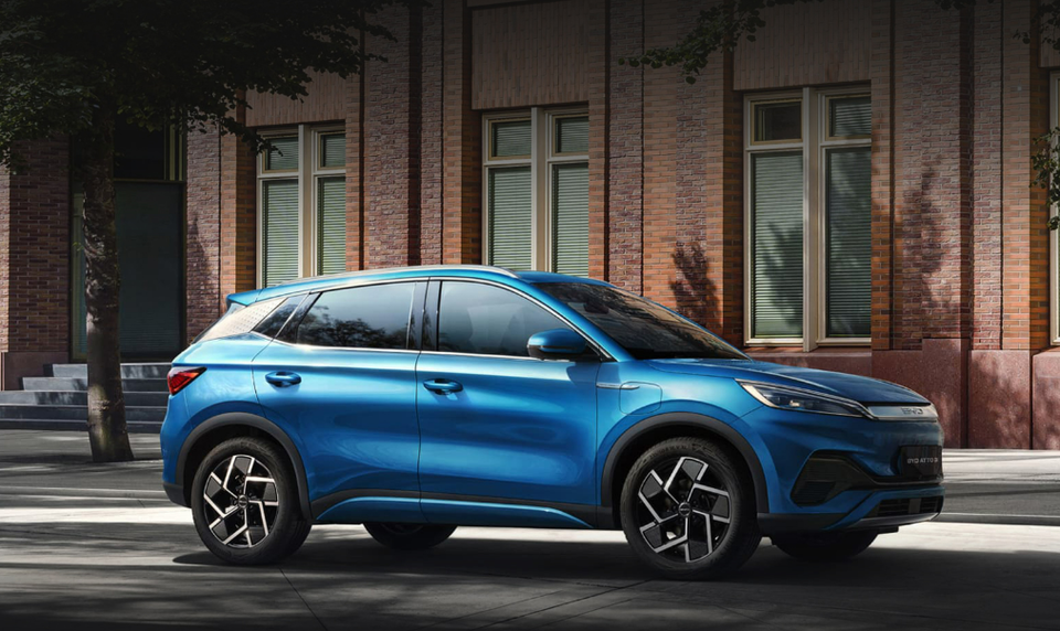 16일 출시 행사에서 공개될 BYD의 소형 전기 SUV '아토3'. (출처=BYD 홈페이지)