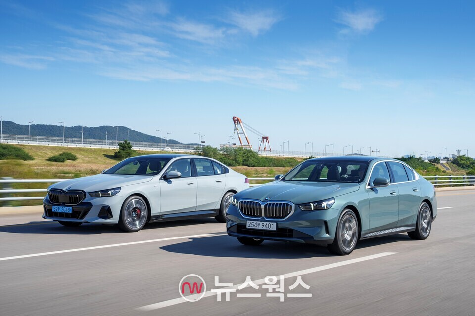 BMW의 8세대 뉴 5시리즈. (사진제공=BMW코리아)