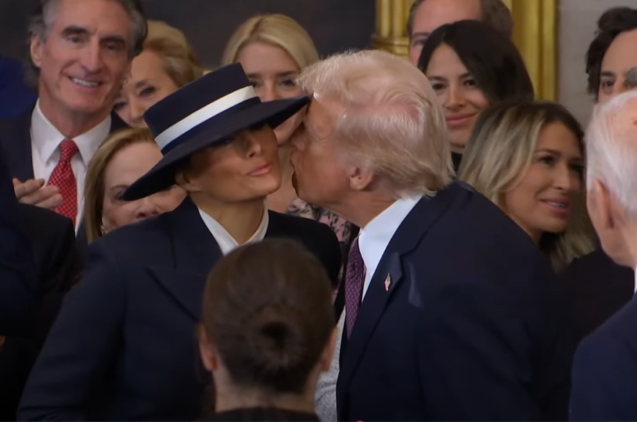 멜라니아 트럼프(왼쪽)와 도널드 트럼프 미국 대통령. (출처=도널드 트럼프 유튜브 채널)